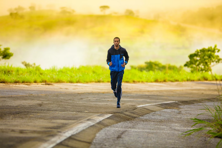 jogging